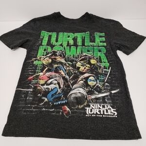 Teenage Mutant Ninja Turtles Boys Turtle Power Tshirt Size XS 4/5